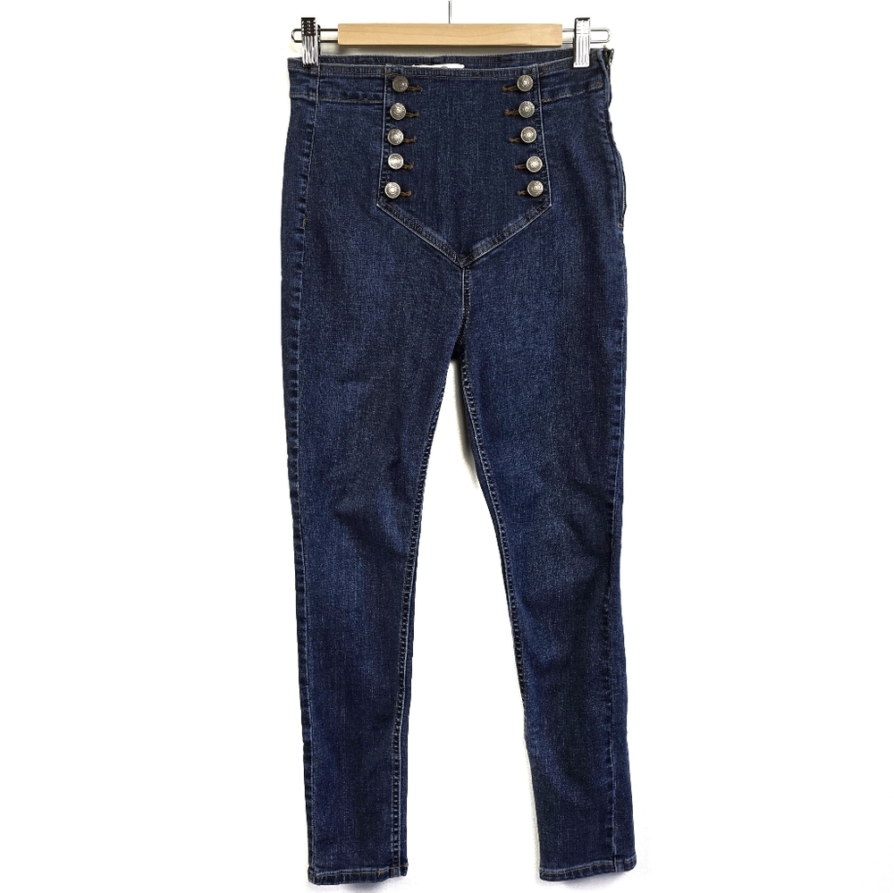 Free People Denim Sailor Jeans Size 28